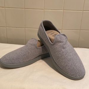 🌺Allbirds Woman’s Gray Wool Lounger Slipon Shoes Size 7